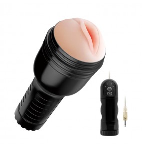 BAILE - Pink Lady FlashLight Masturbator (Battery - Black)